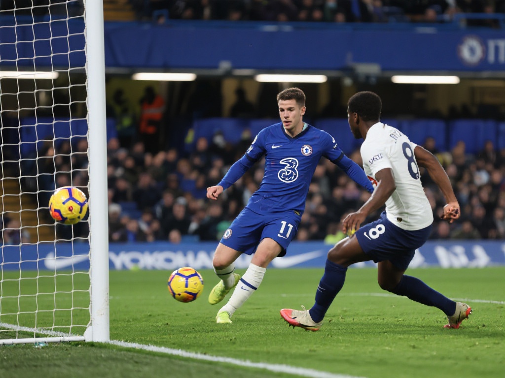 切尔西击败热刺:射门数据优势明显 此外,蓝军的射正率更为出色,射门11次中