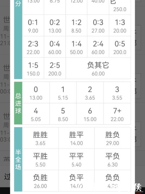 世界杯投注技巧分享：从赔率分析到投注模式